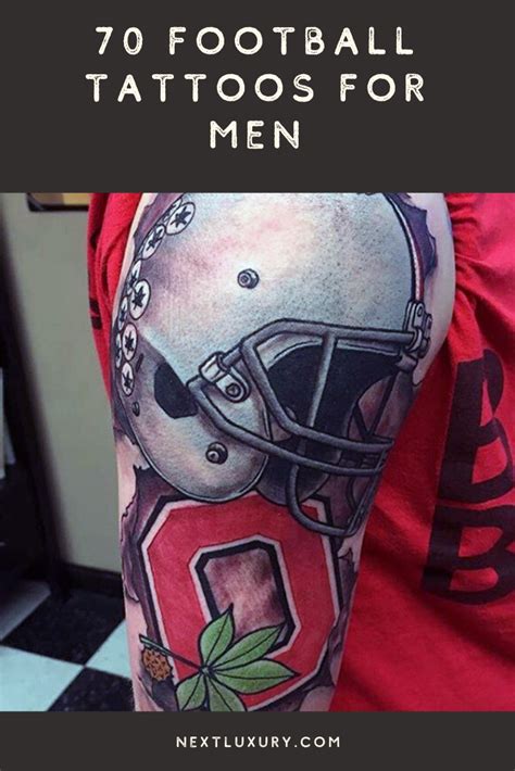 70 Football Tattoos for Men .